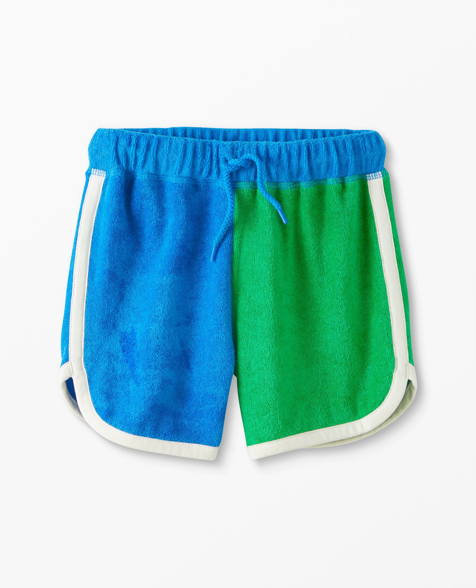 Colorblocked Loop Terry Shorts