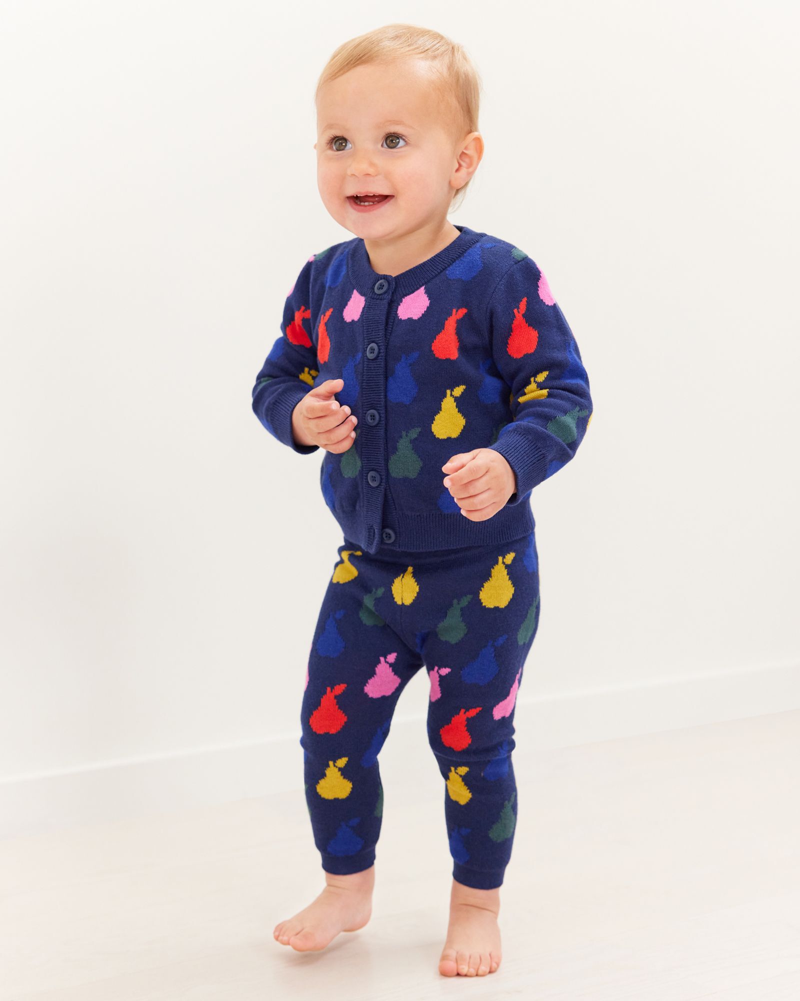 Baby Cardigan In Organic Cotton