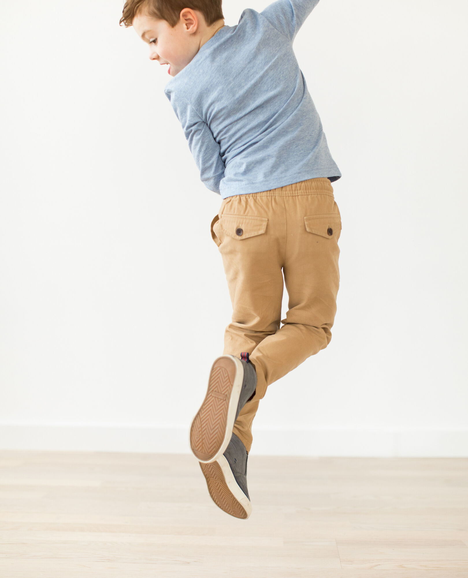 Bright Basics Layering Tee In Pima Cotton