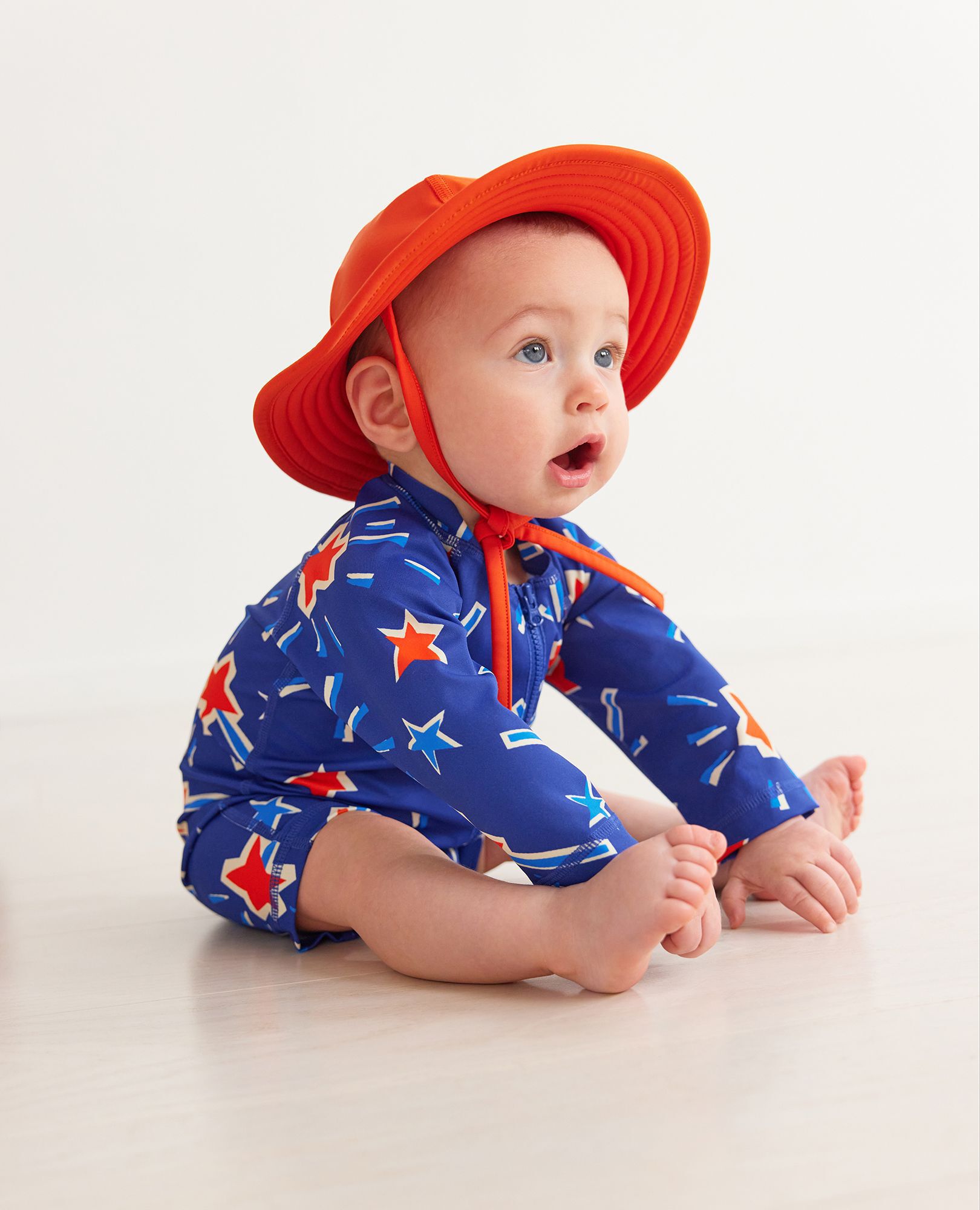 Baby Summer Print Rash Guard