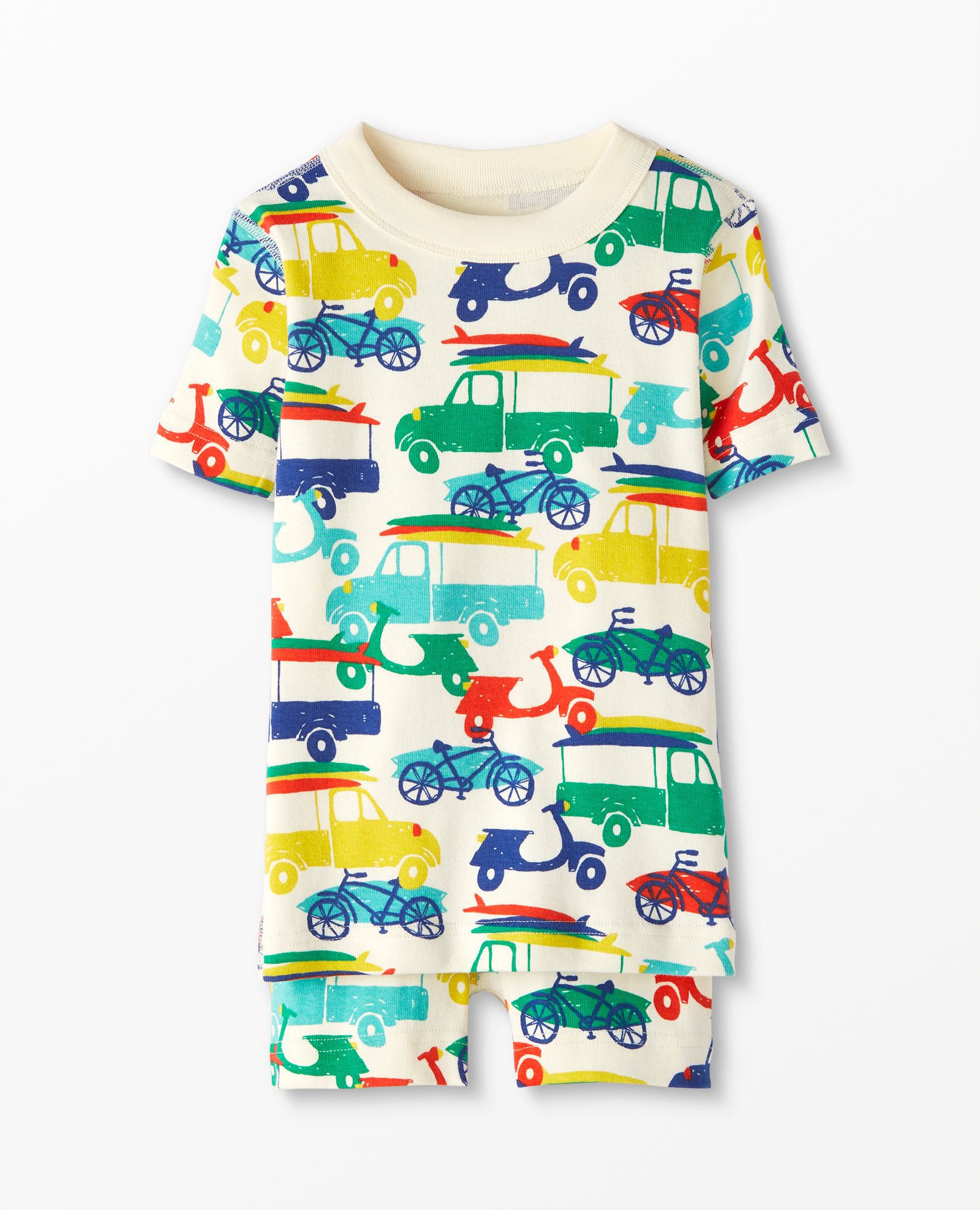 Short John Pajama Set