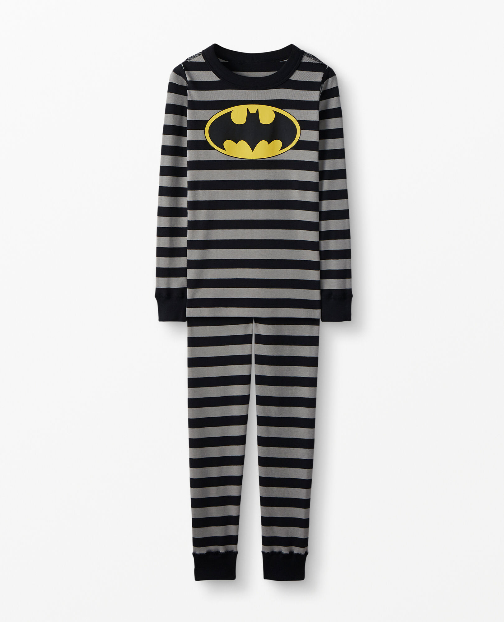 DC Batman™ Striped Long John Pajama Set