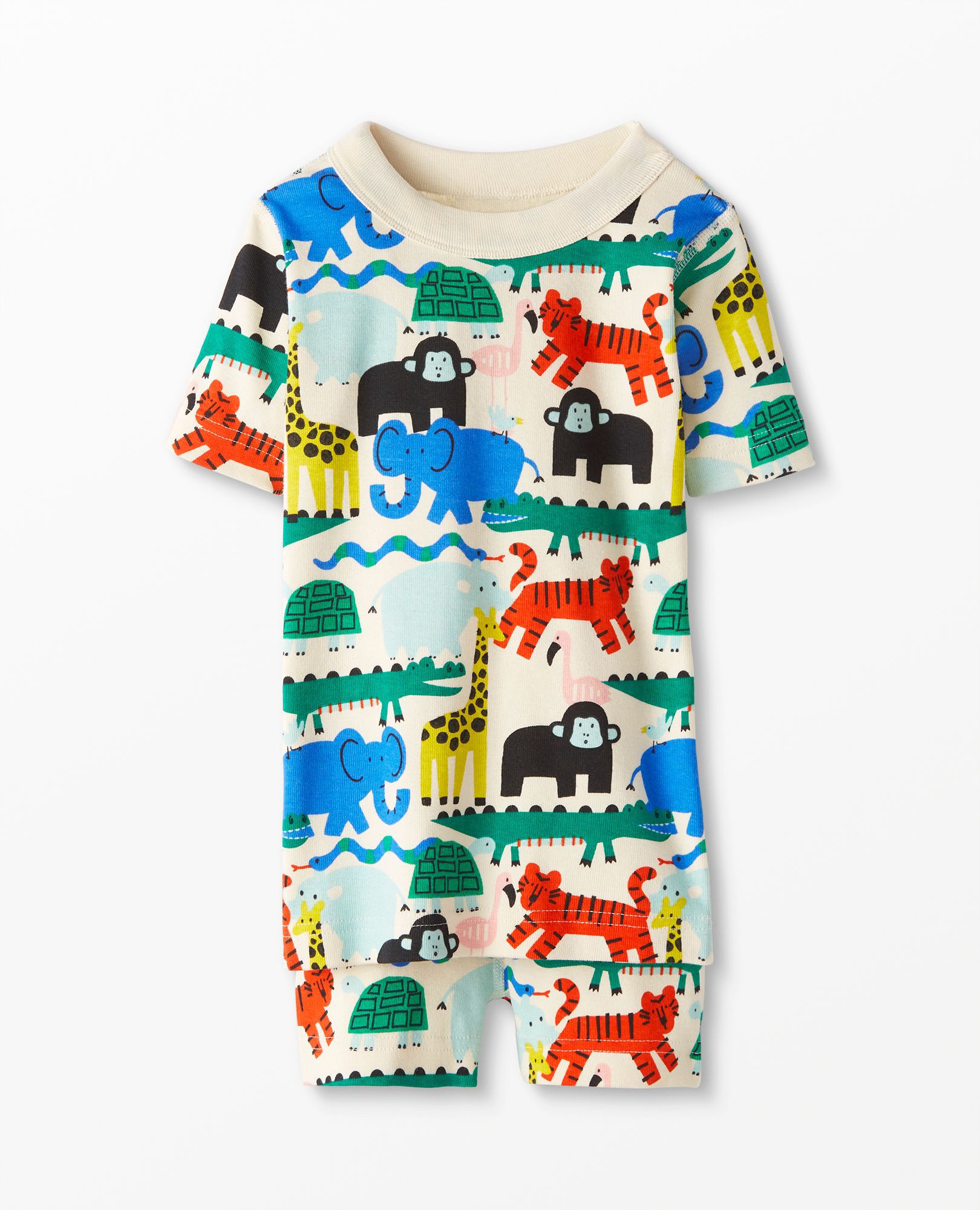 Short John Pajama Set
