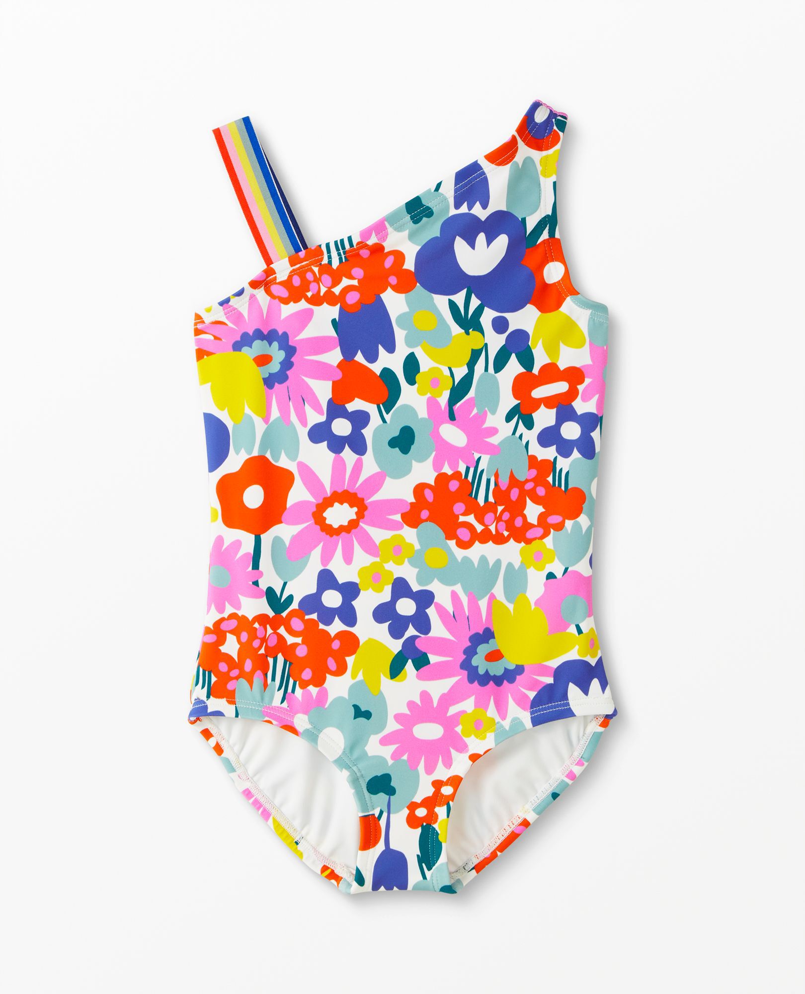 Sunblock Asymmetrical One Piece Swimsuit