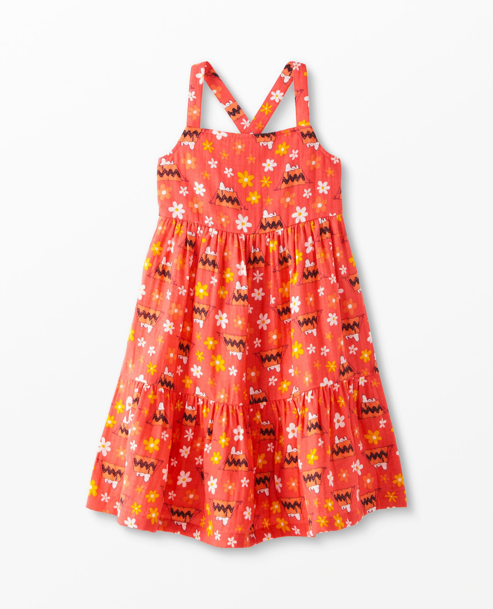 Peanuts Camp Muslin Twirl Dress