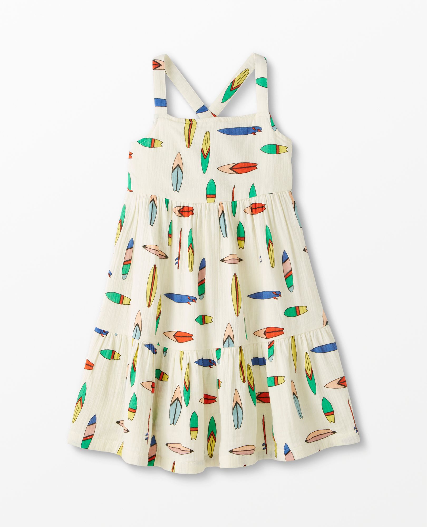 Print Muslin Twirl Dress