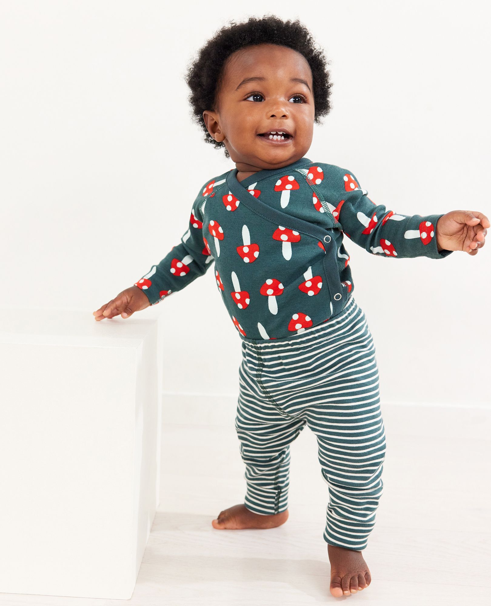 Baby Wiggle Pants In Organic Cotton