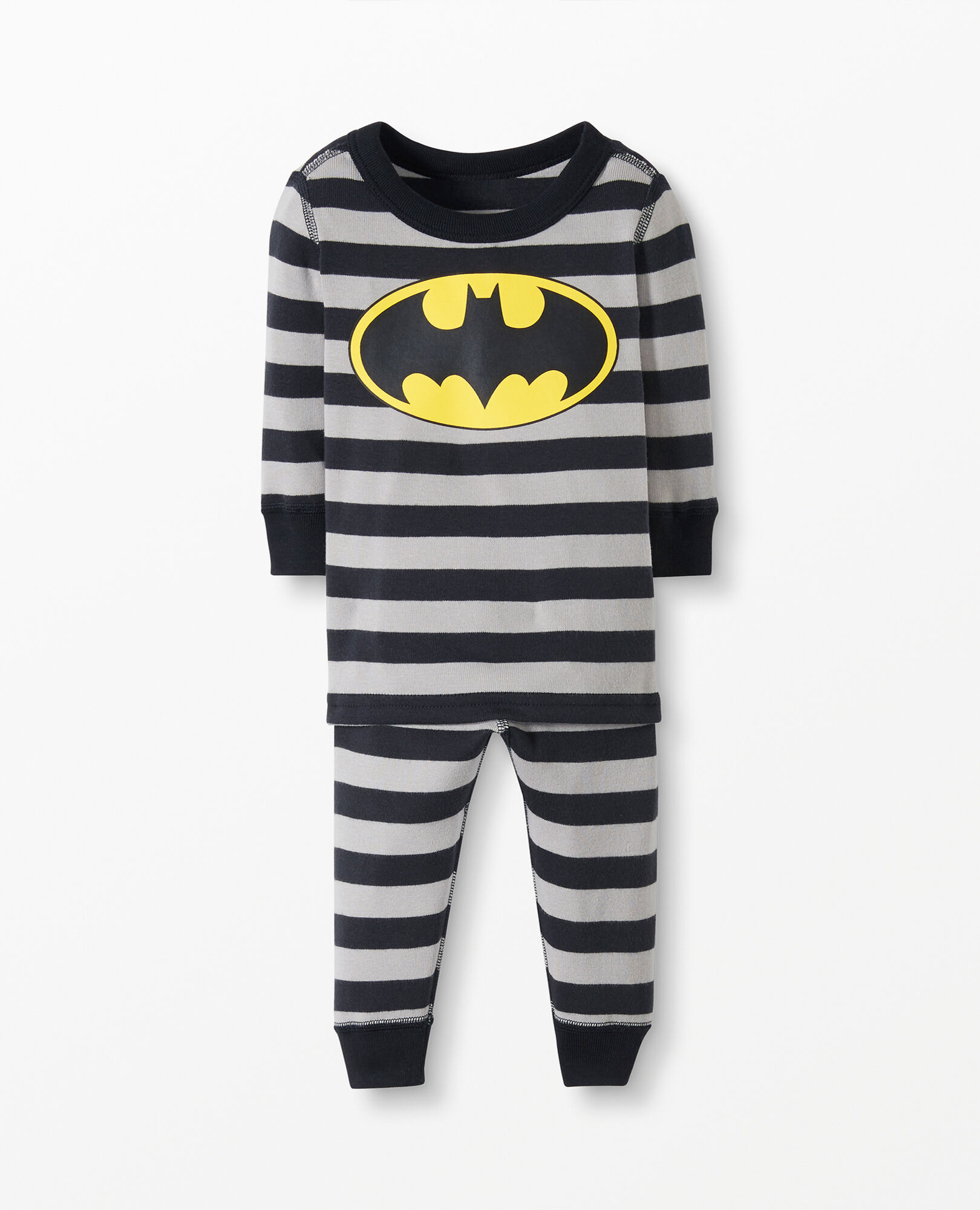 DC Batman™ Striped Long John Pajama Set