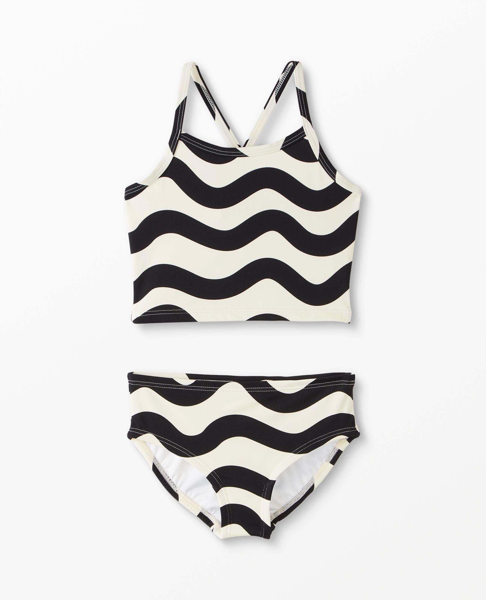 Sunblock Print Tankini Set