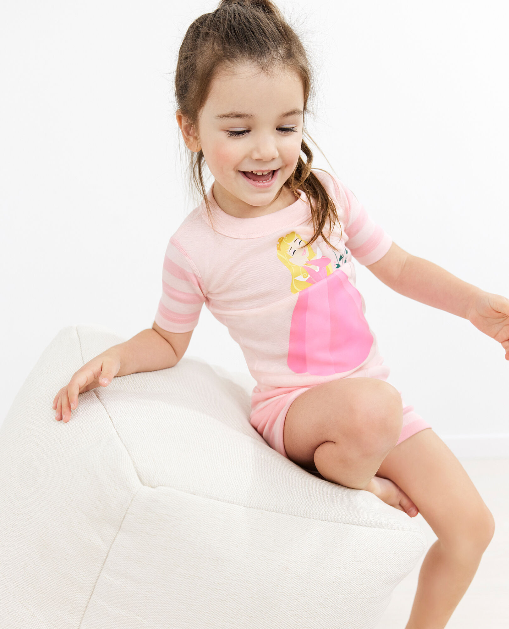 Disney Princess Short John Pajama Set