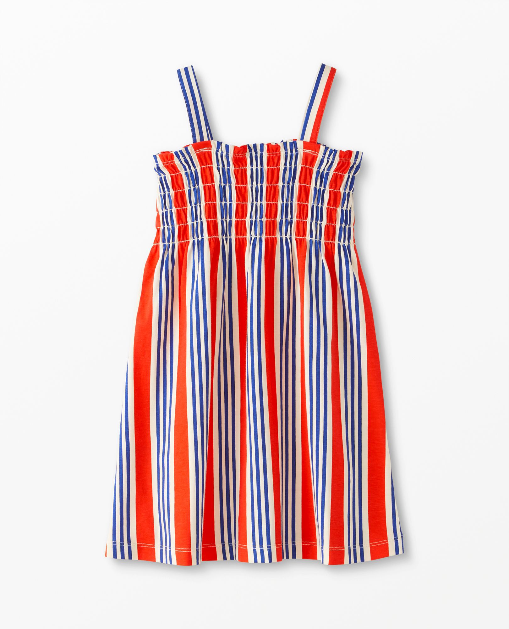 Print Smocked Dress