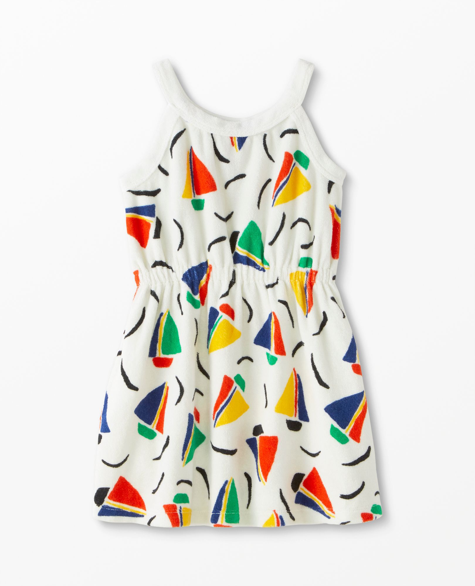 Print Loop Terry Beach Dress