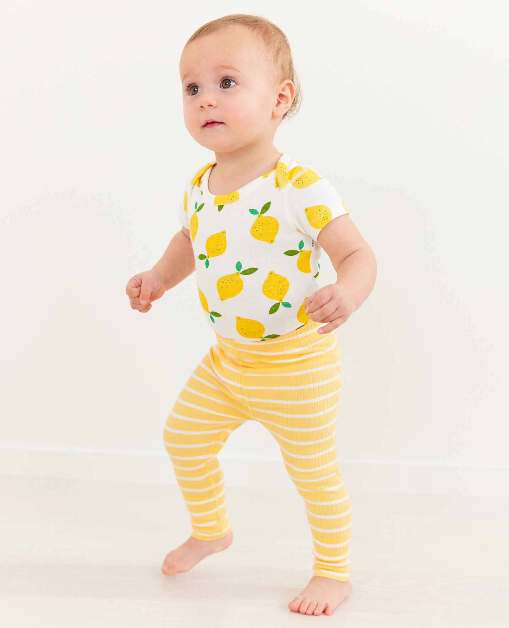 Baby Body Suit In Organic Cotton