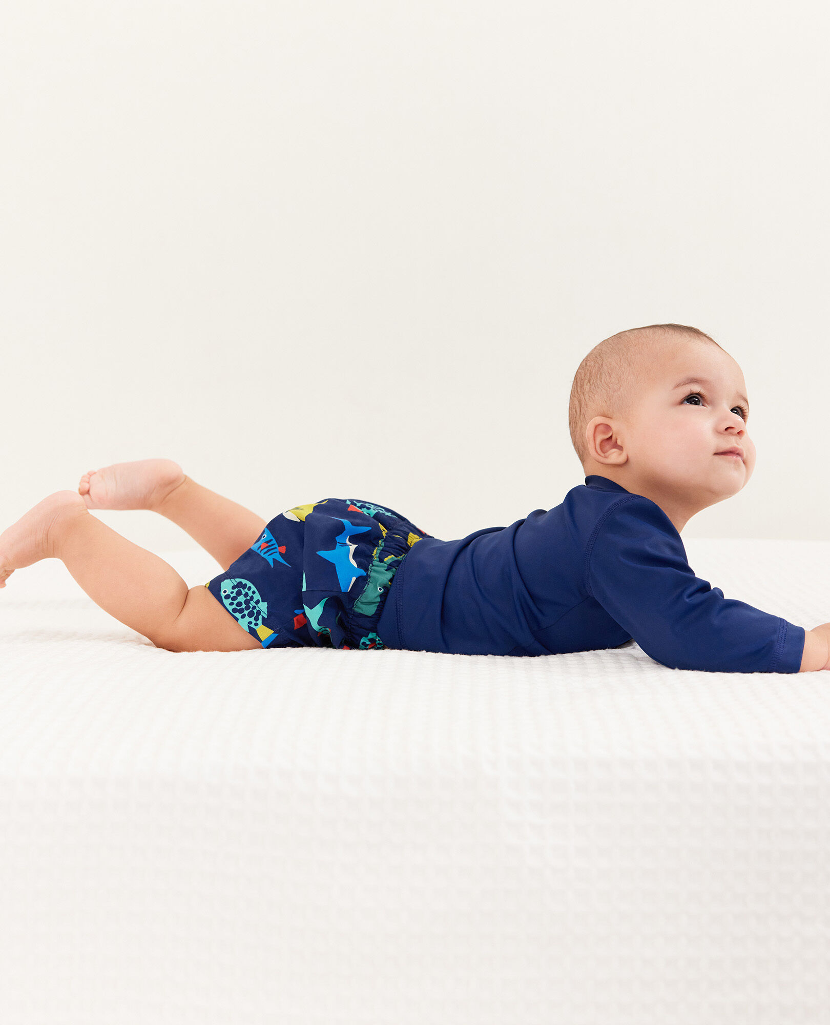 Baby Woven Swim Trunks