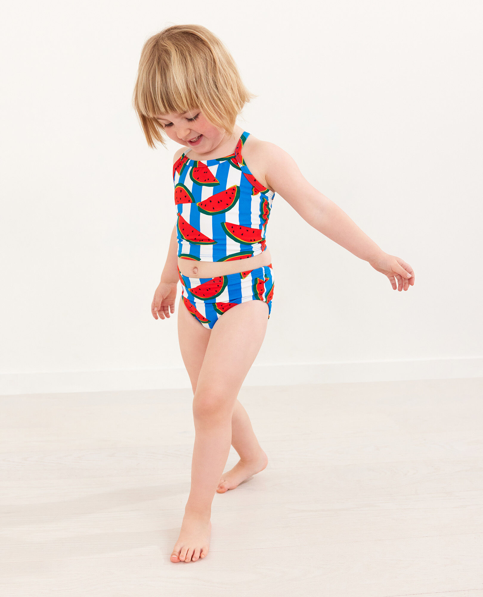 Sunblock Print Tankini Set