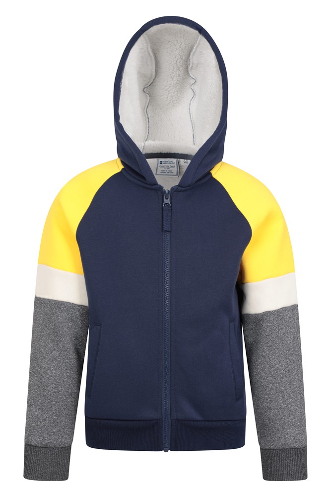 Nordic Kids Colour Block Hoodie