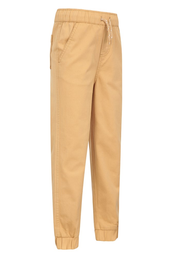 Kids Organic Pull On Trousers