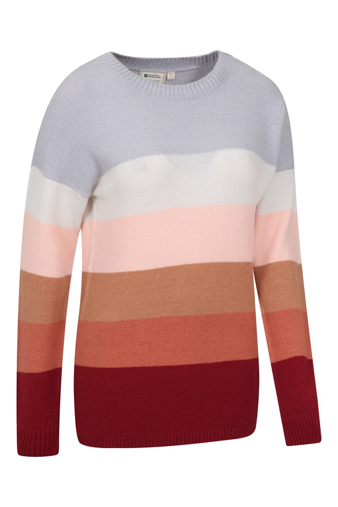 Striped Womens Knitted Top