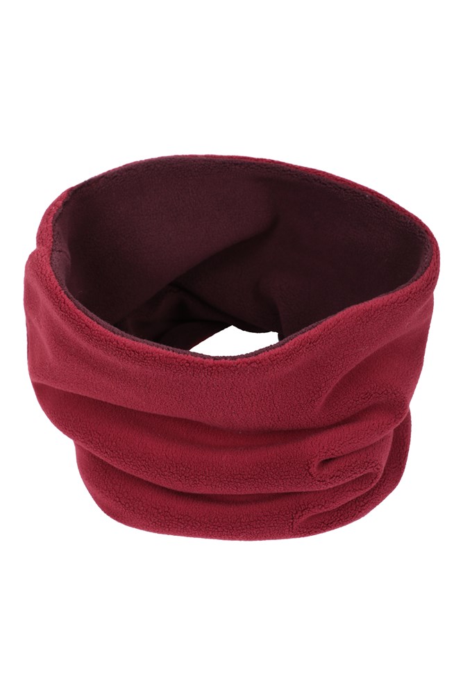 Reversible Polar Fleece Neck Gaiter