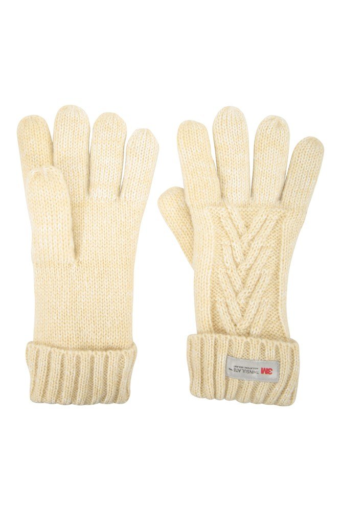 Thinsulate Cable Knit Womens Gloves
