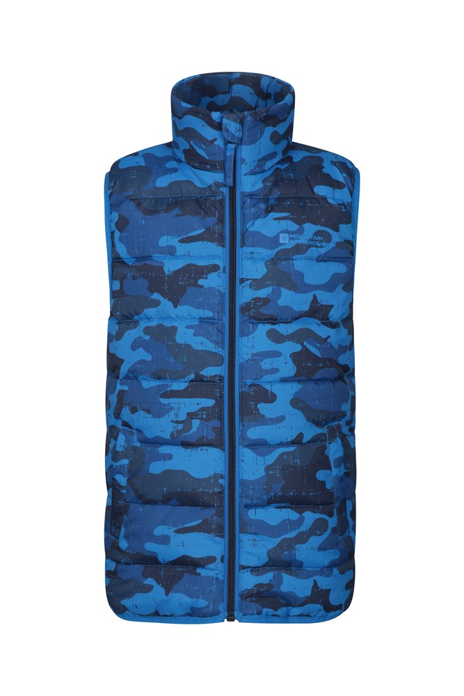 Rocko Kids Printed Padded Gilet