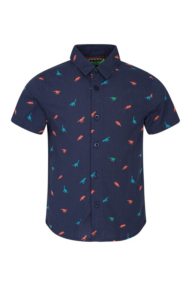 Dino Printed Kids Shirt