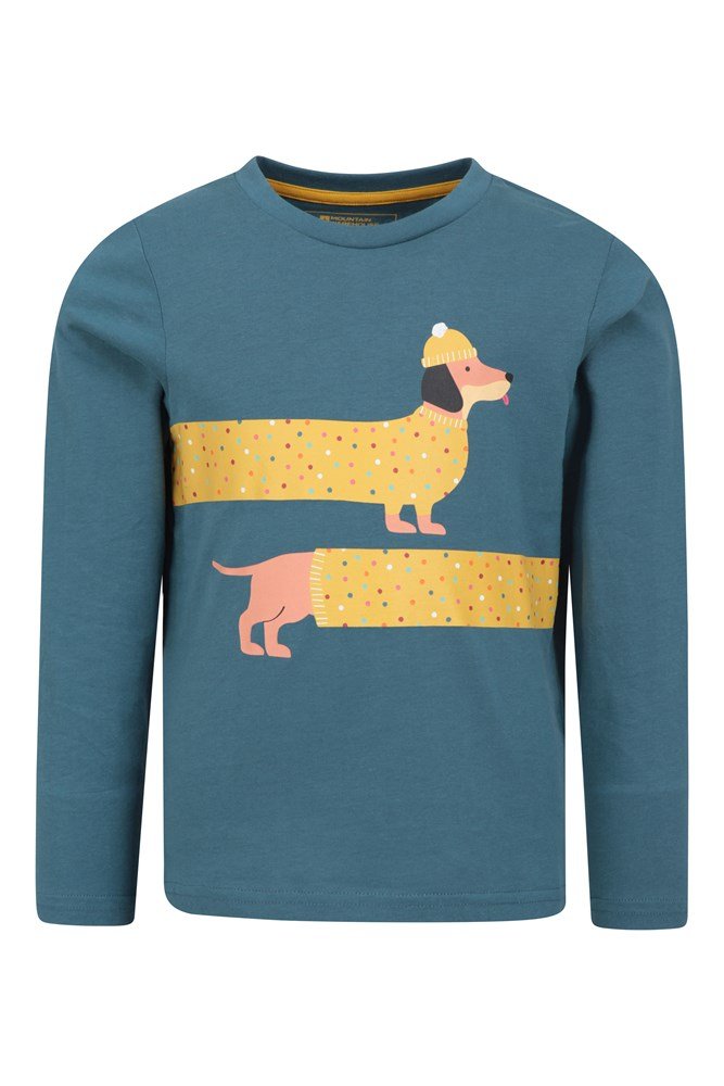 Sausage Dog Kids Organic T-shirt