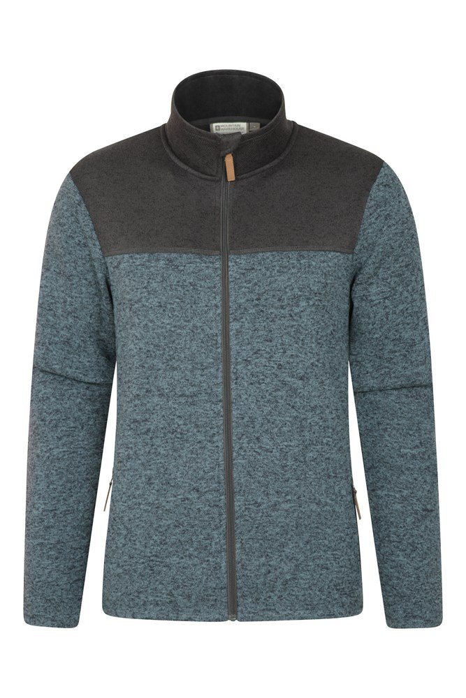 Idris II Mens Full-Zip Fleece Jacket