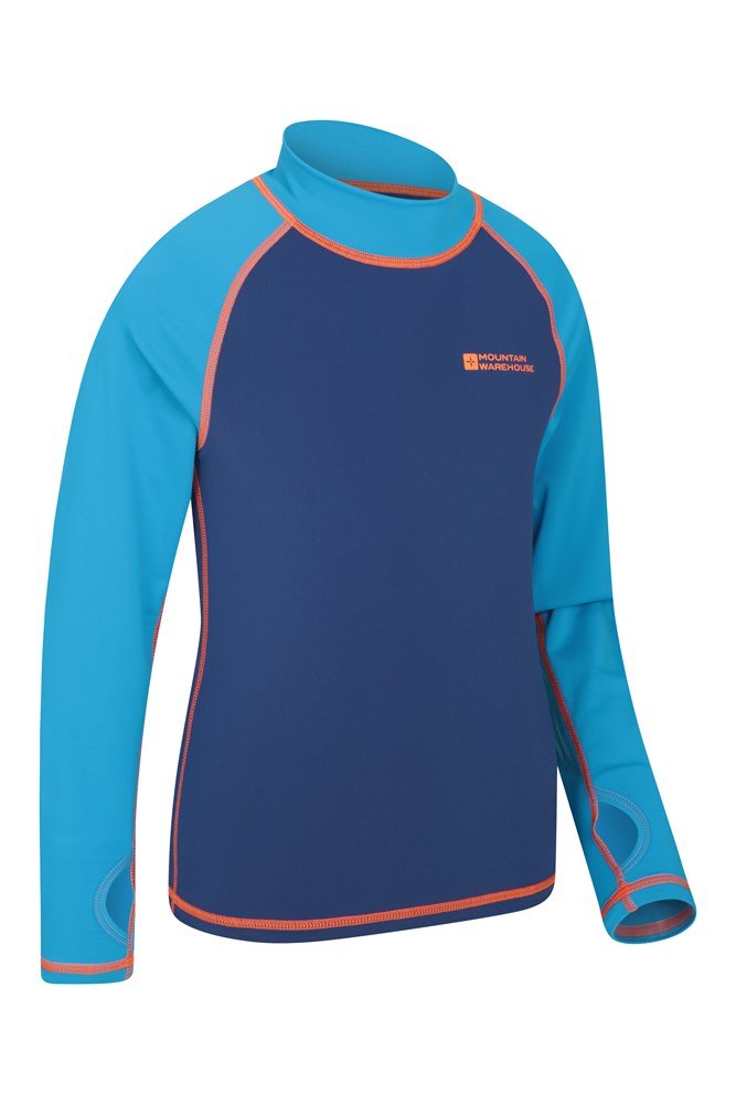 Kids Long-Sleeved Rash Vest Twin Set