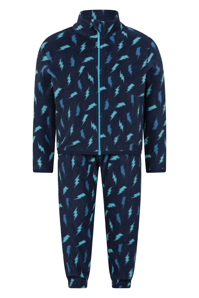 Baby Printed Fleece Set