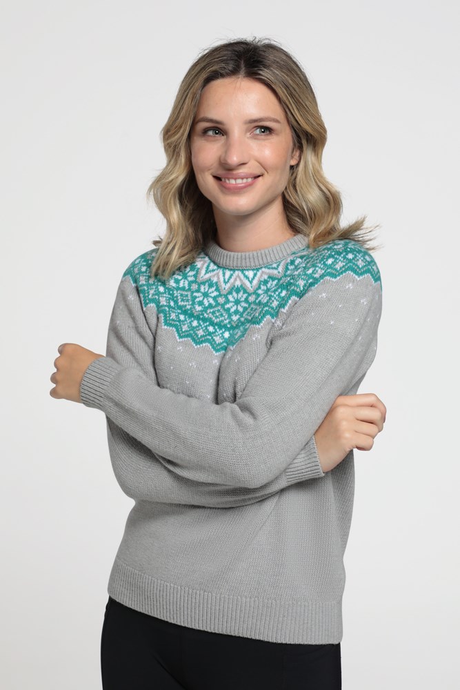 Fairisle Womens Knitted Top