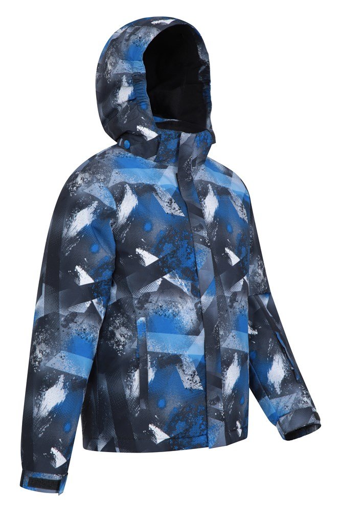 Mogal Printed Kids Ski Jacket