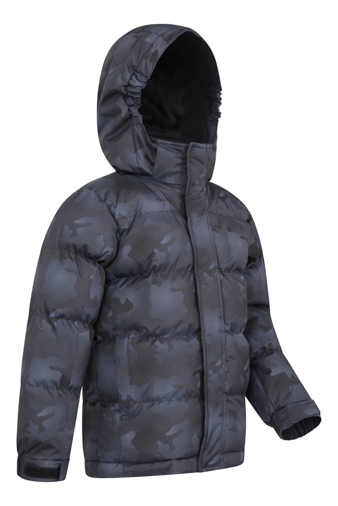 Snow Kids Printed Padded Jacket