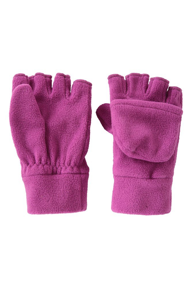 Fingerless Fleece Kids Mitten