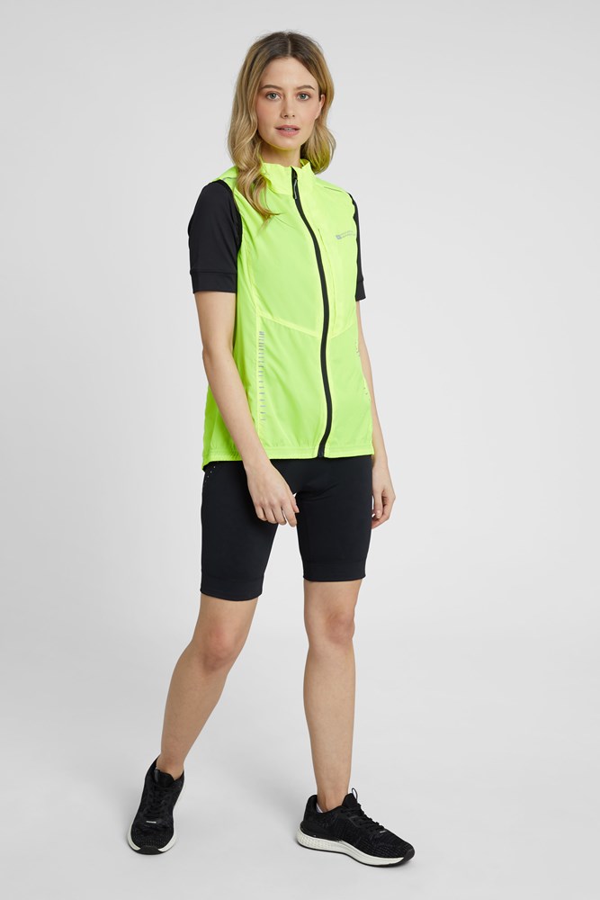 Womens Reflective Cycling Gilet