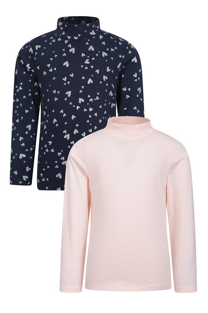 Kids Roll Neck Tee Multipack