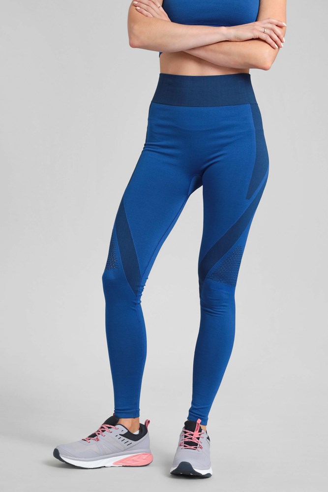 Track Womens High Waisted Seamless Leggings