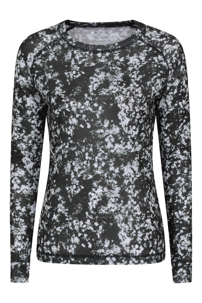 Talus Printed Womens Thermal Top
