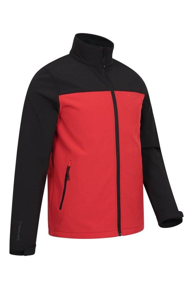 Vertex Mens Water Resistant Softshell Jacket