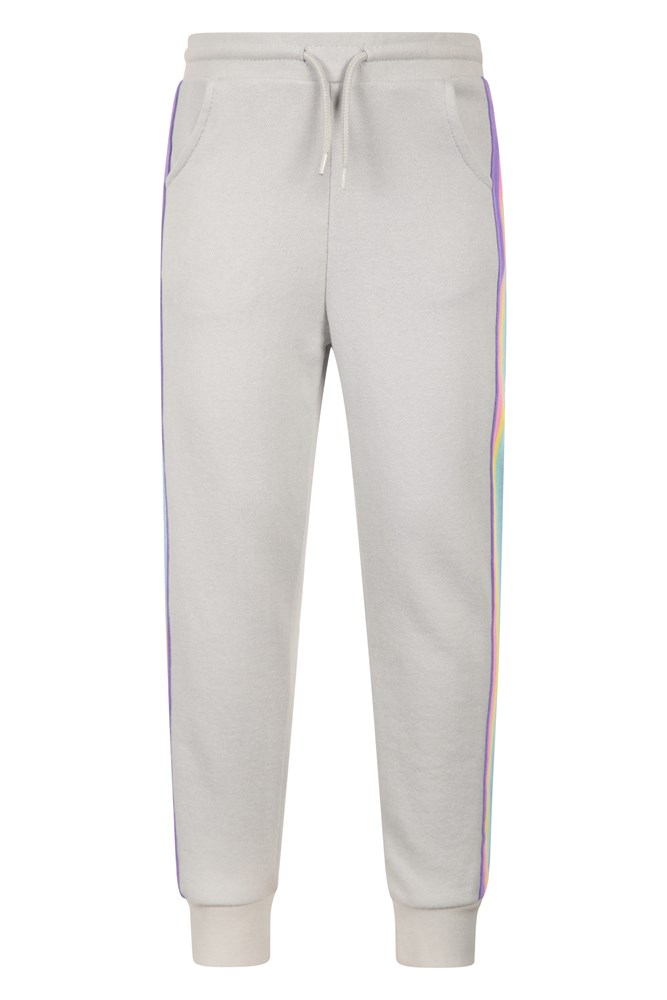 Kids Pastel Stripe Tracksuit Bottoms