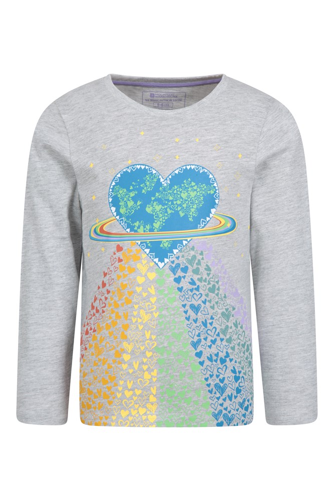 Kids Heart Planet Organic Tee