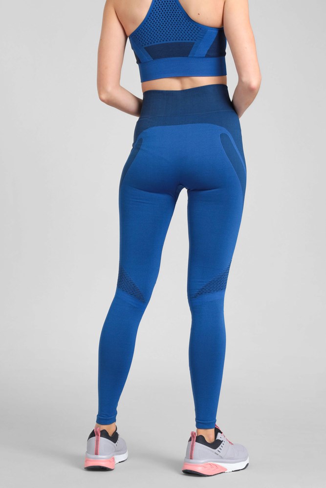 Track Womens High Waisted Seamless Leggings