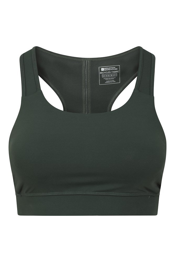 Recycled Mid-Support Womens Sports Bra