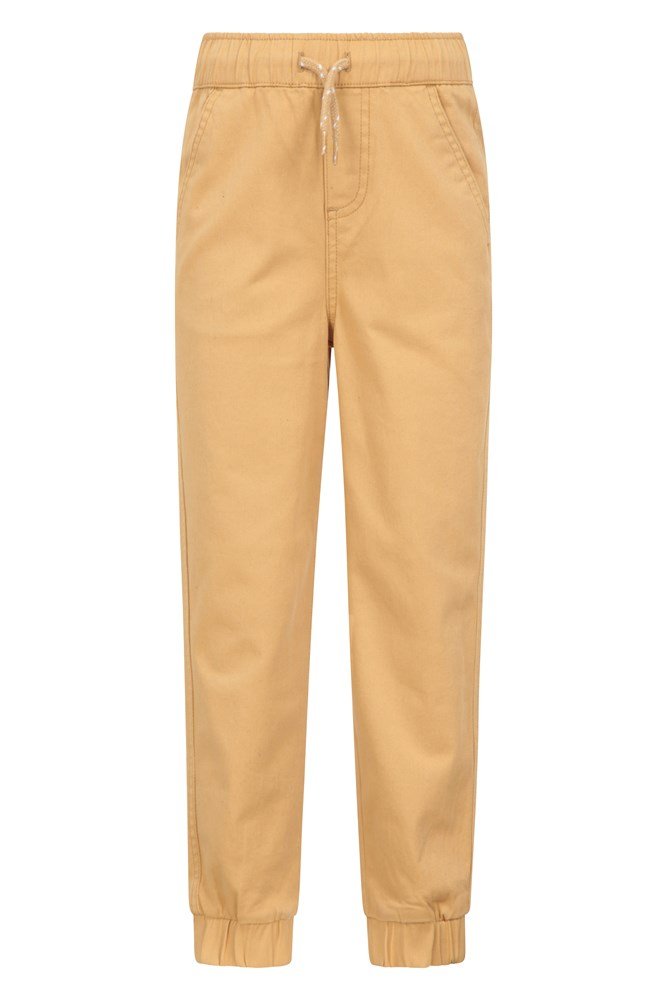 Kids Organic Pull On Trousers