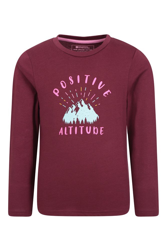 Kids Positive Altitude Organic Tee