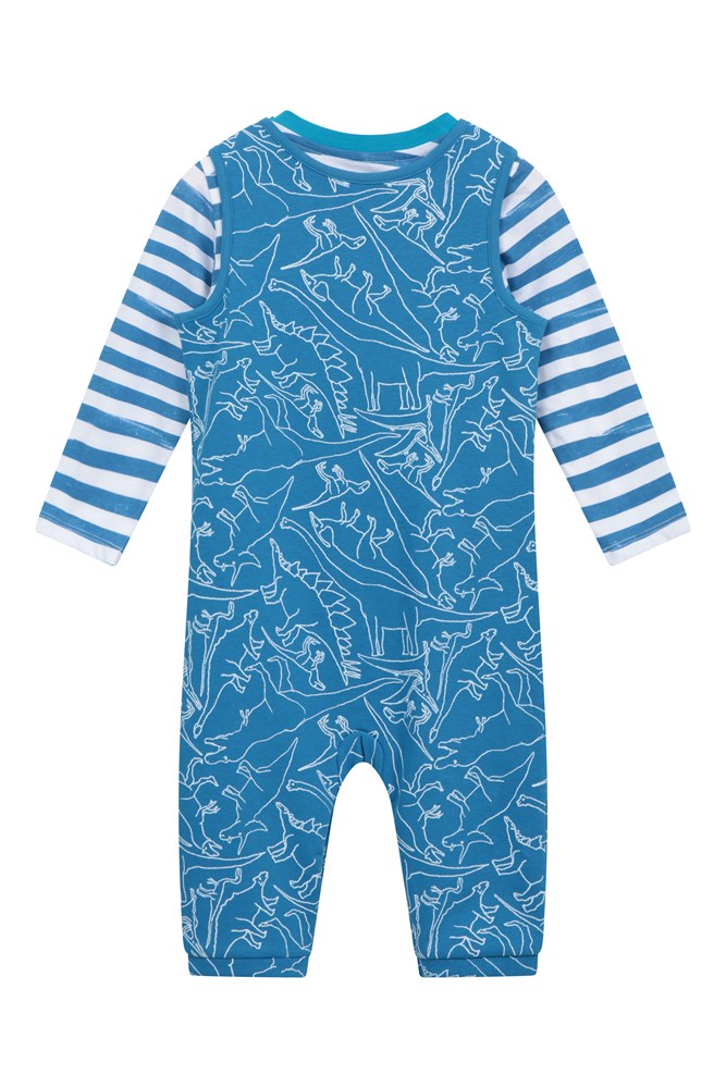 Baby Long Sleeve Dungaree Set