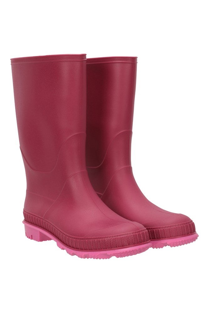 Plain Kids Wellies