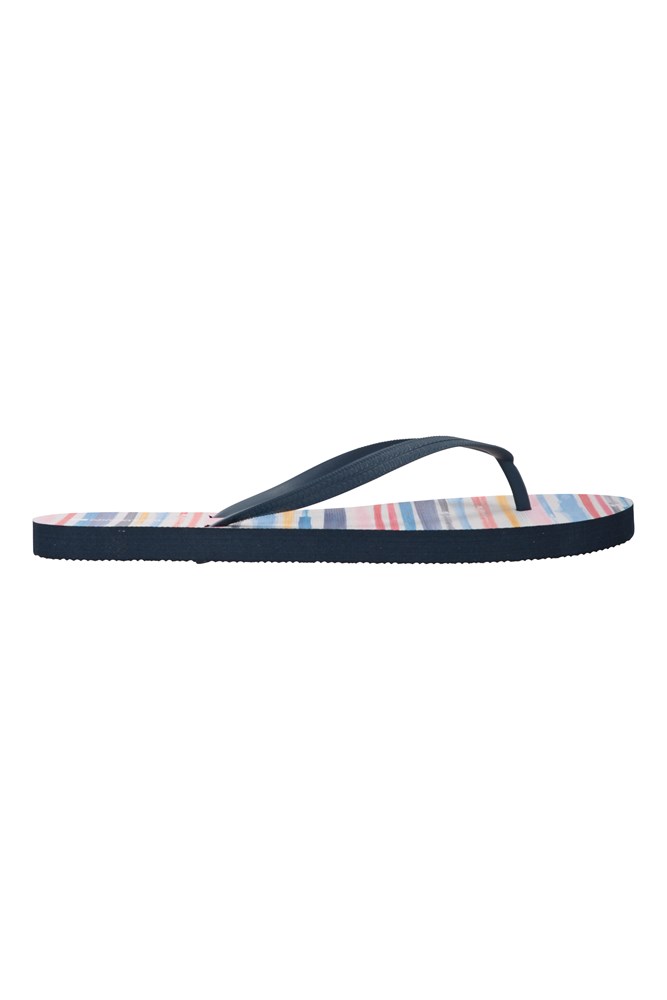 Printed Womens Beach Flip-Flops