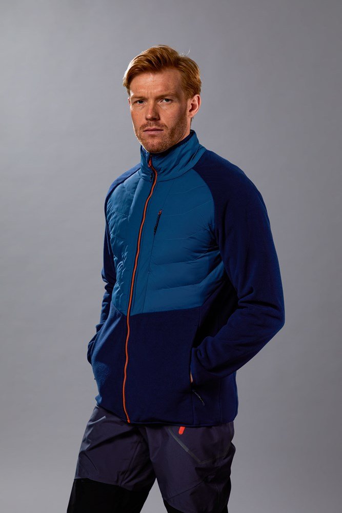 Ultra Endeavour Mens Padded Fleece Jacket