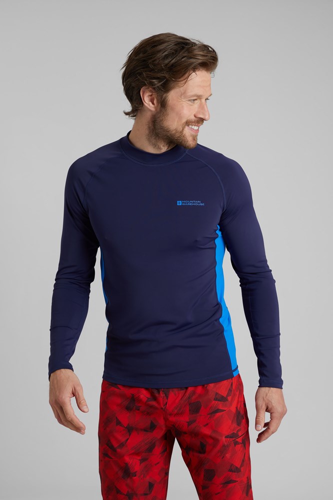 Mens Side Panel Rash Vest